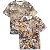 Realtree Mens 2 Pack Short Sleeve Performance Tees
