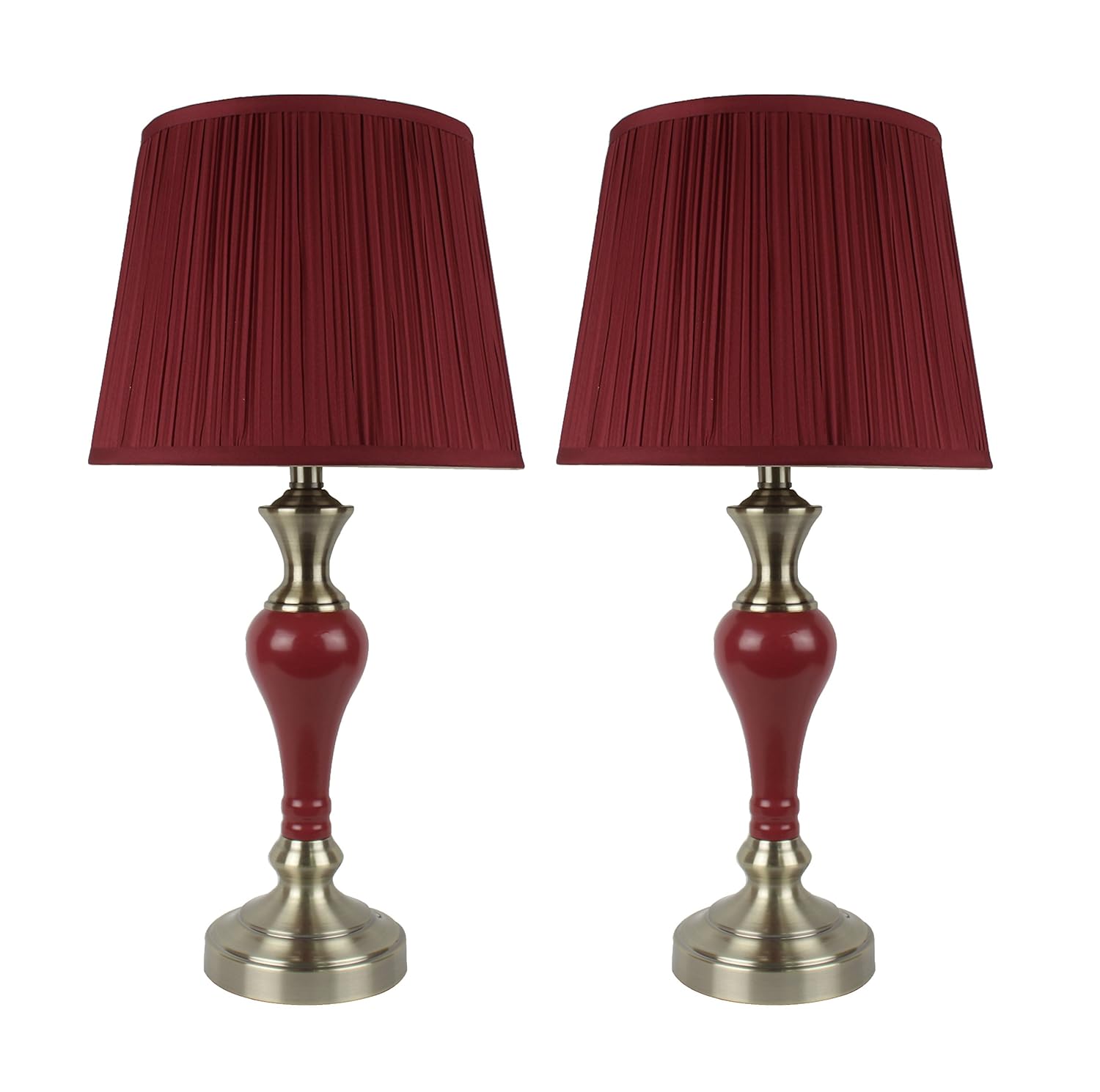Best Burgundy Lamp Shades For Table Lamps