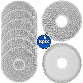8-Pack L40 Ultra Mop Pads Replacement: for Dreame X40 Ultra/X30 Ultra/X40 Master/L30 Ultra/L20 Ultra/L10s Ultra/L10s Pro Ultr
