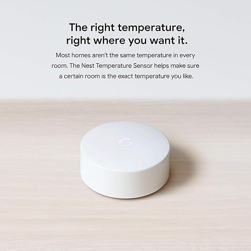 Google Nest Temperature Sensor- That Works with Nest Learning