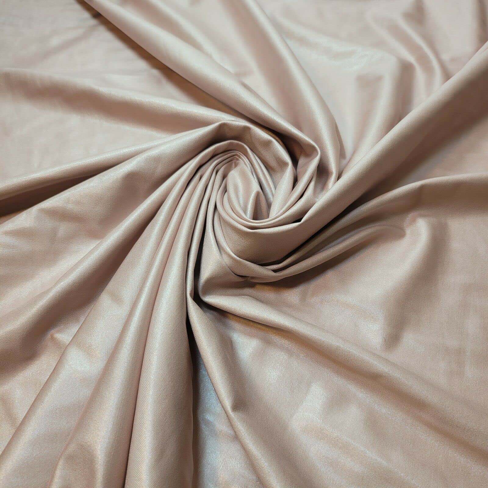 Plain/Printed ITY Spandex Jersey Elastane Stretch Dress Leggings Fabric 58" - 150cm Wide Sold As 1 Meter Pre - Cut Lengths (Rose Pink PU Foil)