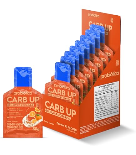 Carb Up Black Gel (300g) Caixa 10 unidades - Sabor Açai com