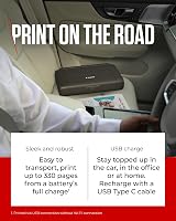 Canon PIXMA TR150 Wireless Portable Colour Inkjet Printer with Battery view 3