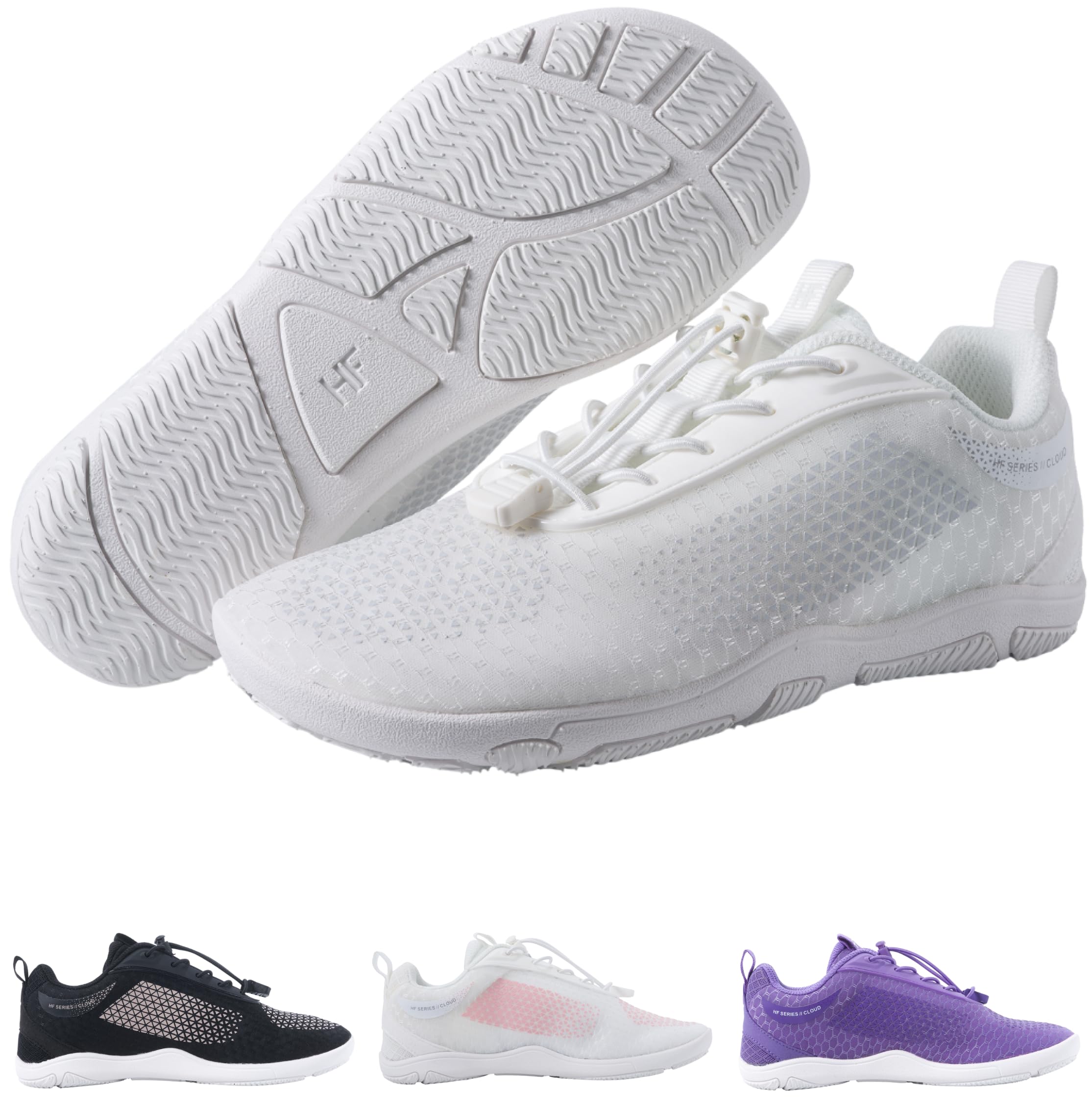 Photo 1 of Hike Footwear HF Cloud-Like Barefoot Shoes for Women & Men - Minimalist Shoes for Women, Arch-Support Breathable Splash-Proof Versatile Ergonomic Pain-Relief Posture-Improvement hiking boots womens