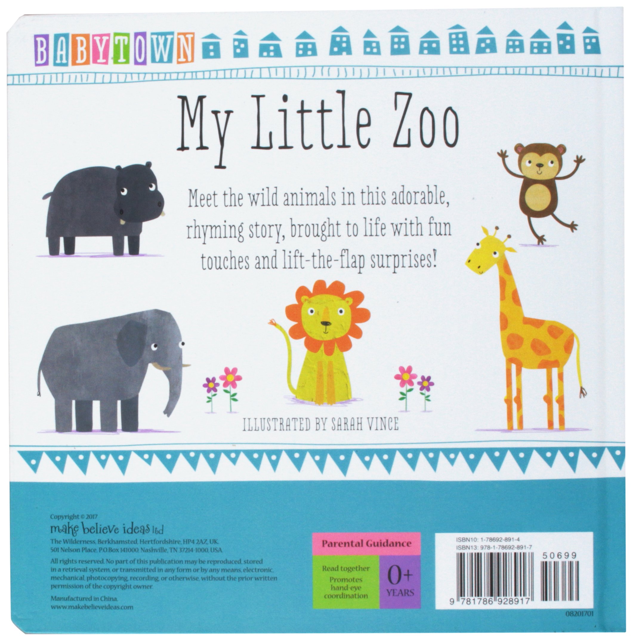 Babytown Touch And Feel My Little Zoo Make Believe Ideas Ltd Amazon Com Books