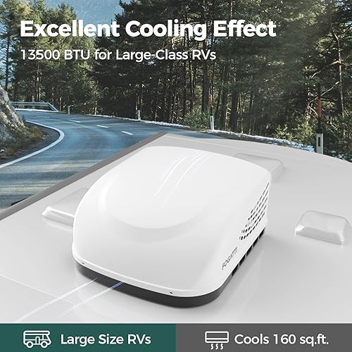 15,000 Btu 15000 Btu Rv Rv Air Conditioner With Heat FOGATTI RV