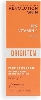 Revolution Skincare London 20% Vitamin C Serum Face Brightening Tone 30ml view 3