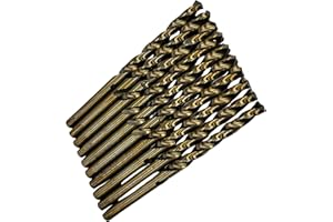 ORANGE TORNADO 10 Pack M35 Cobalt 7/32" jobber Twist Drill bits Fully Ground