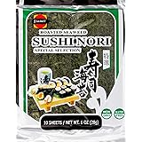 J-BASKET Seaweed Sushi Nori, 10 Sheets, Net. Wt.,1 Ounce (Pack of 1)