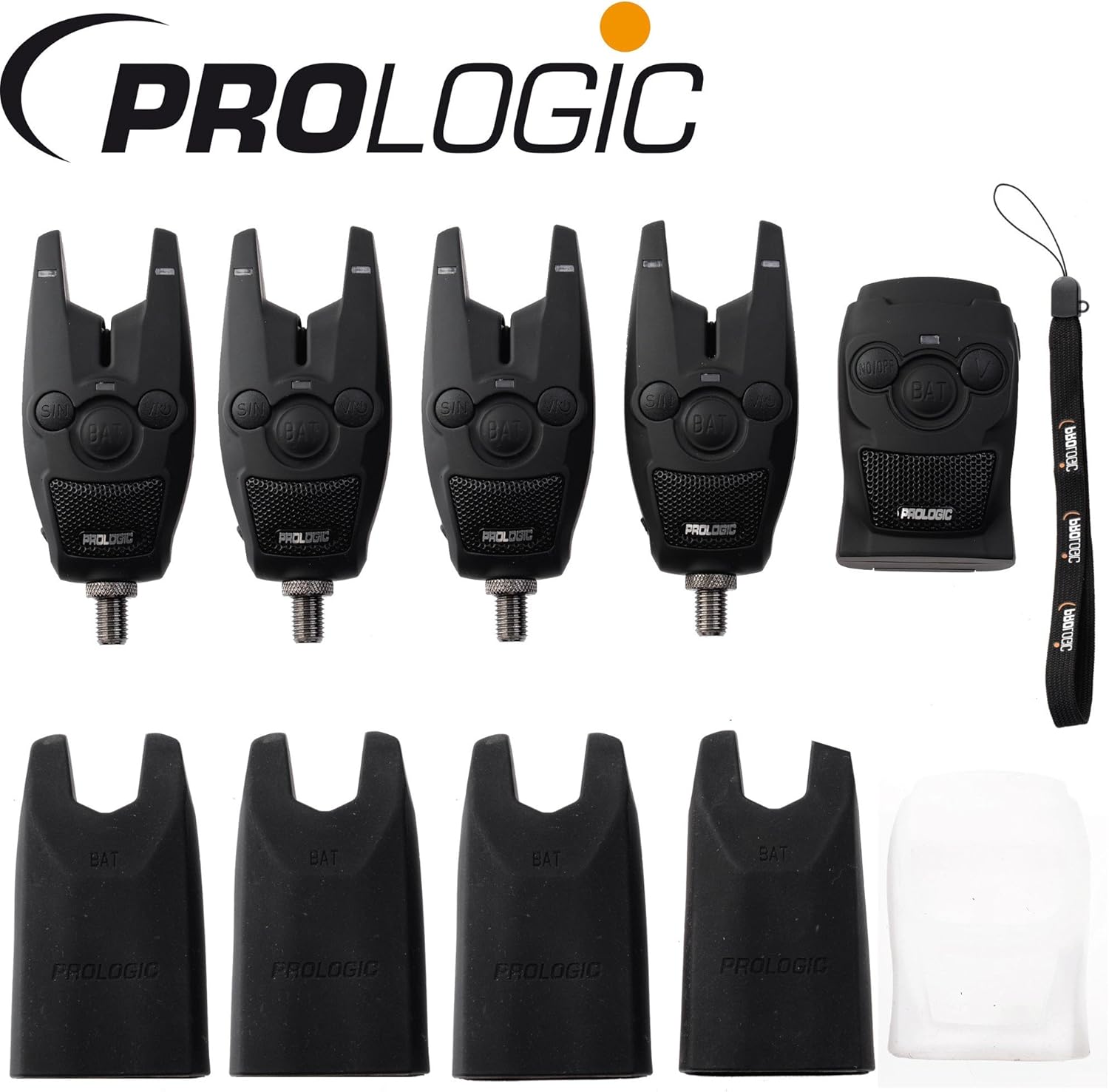 Prologic BAT+ Bite Alarm Blue Set  4+1