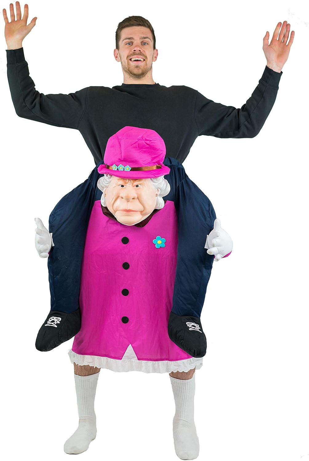 Bodysocks® Ride On Queen Elizabeth Costume (Adult) BigaMart