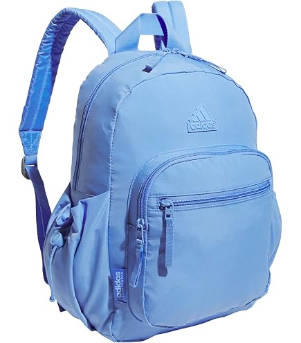 adidas Classic 3S 4 Backpack, Stone Wash Blue Dawn-Light Onix/White/Onix Grey, One Size : Electronics