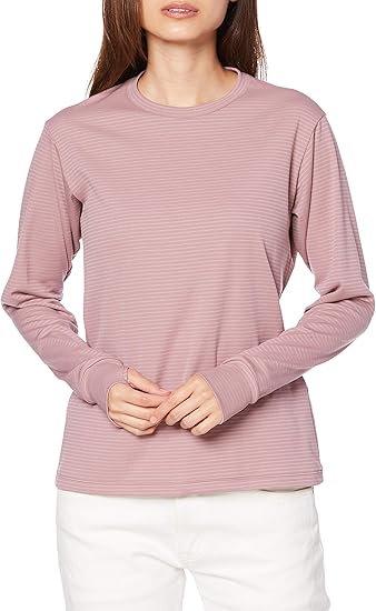 Amazon Co Jp ミズノ アウトドア トラベル ウォーキングウエア Go To ドライベクター長袖tシャツ B2ma0225 レディース 服 ファッション小物