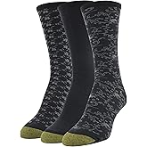 Gold Toe Women's Castaway Crew Socks, 3 Pairs