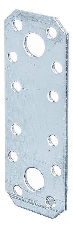 GAH-Alberts 361006 Flachverbinder - Edelstahl, 96 x 35 mm / 25 Stück