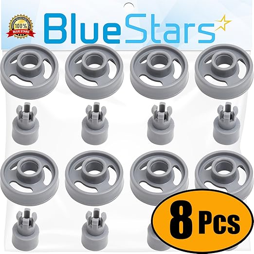 Ultra Durable WD12X10231 Dishwasher Lower Rack Wheel And Stud