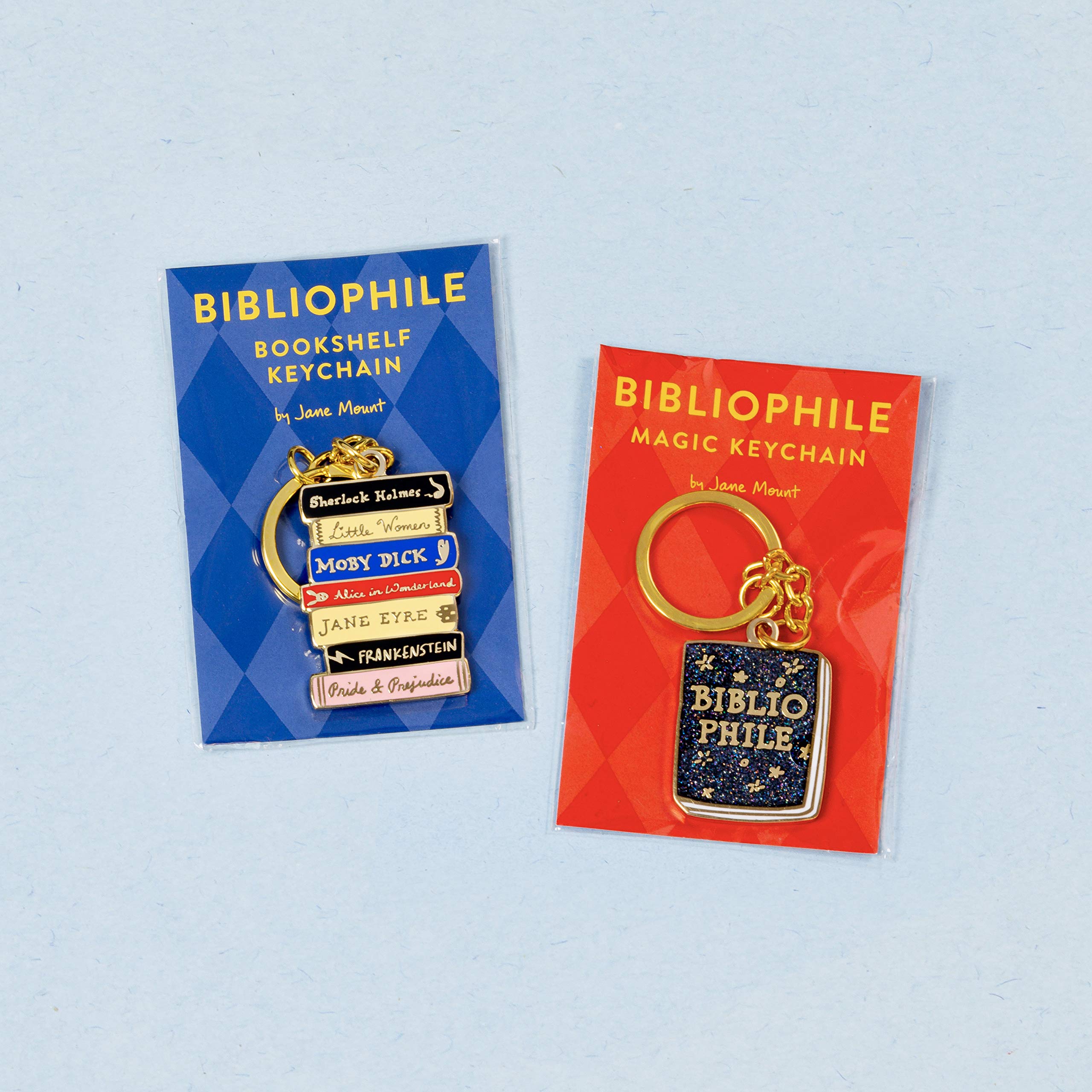 Bibliophile Bookshelf Keychain Book Lover Gift Book Club Gift Mount Jane 9781452181837 Amazon Com Books