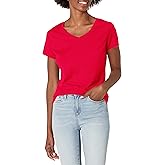 Hanes Womens X-Temp V-Neck T-Shirt