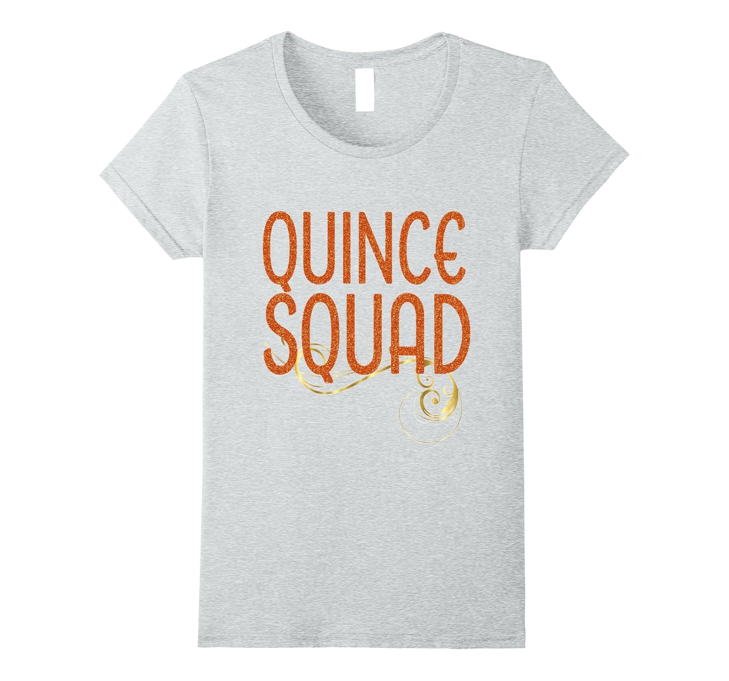 Quinceanera Birthday Shirt 15th 15 Quince Squad Orange