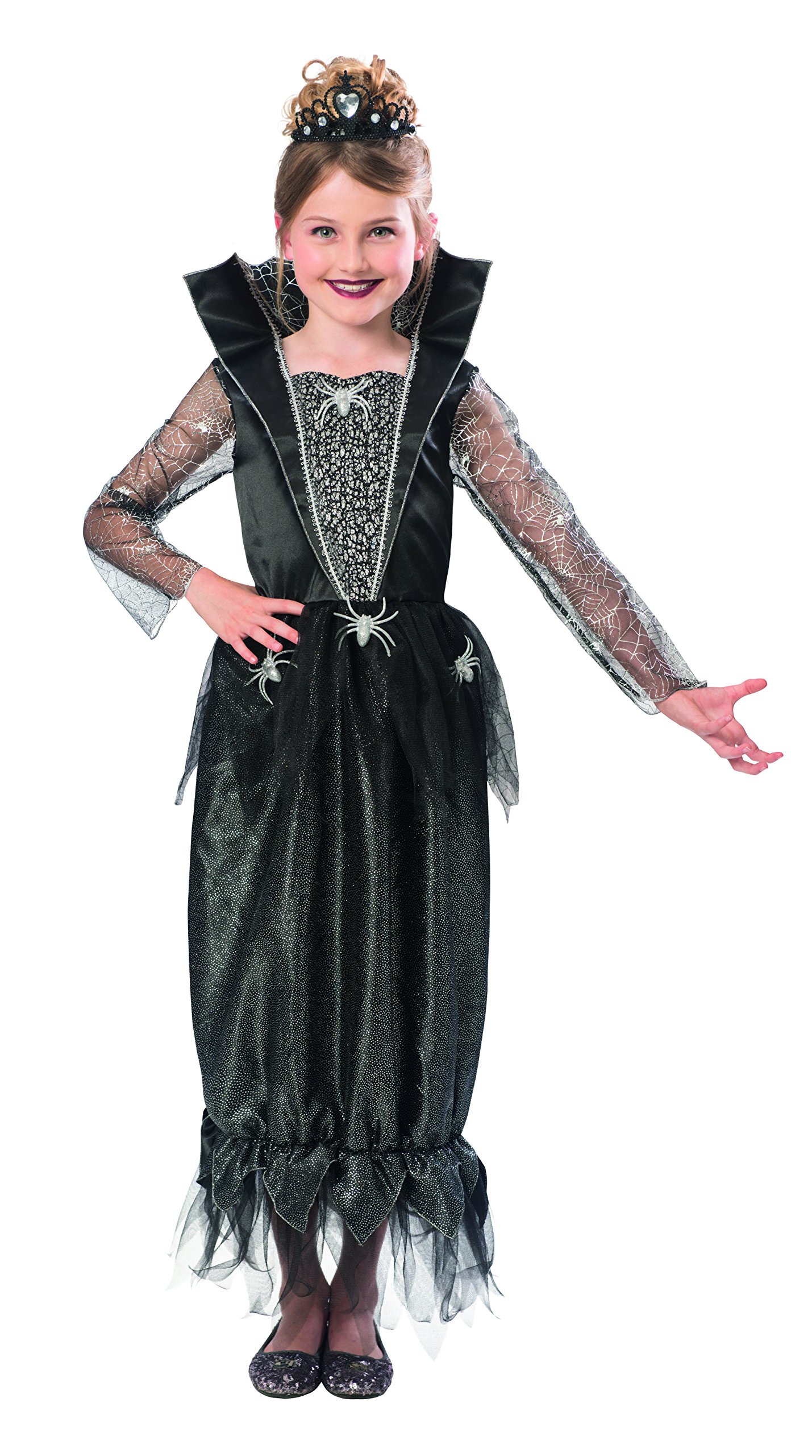 Morrisons Halloween Spinderella Costume, 5 to 6 Years