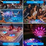 TEPENAR Rechargeable Floating Pool Light IP68 7 Colors Remote USB Charging view 6