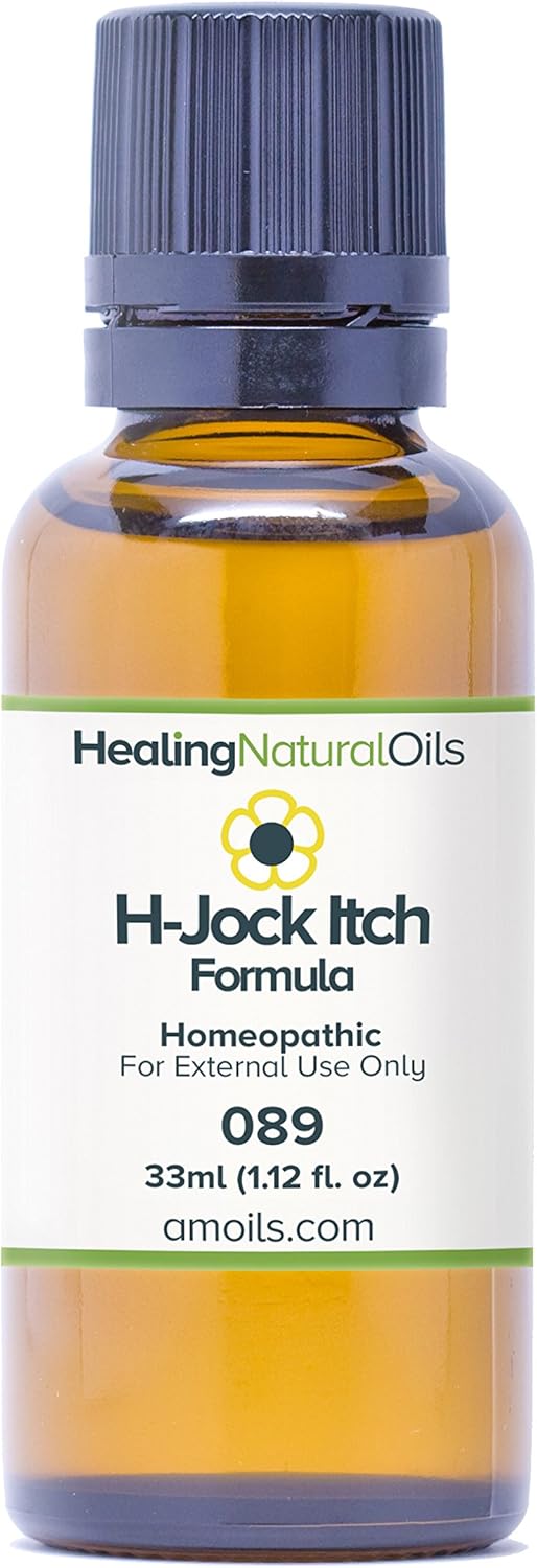 #1 Jock Itch Treatment Alternative - H-Jock Itch Formula - Jock Itch Relief (Tinea Curis) - 90 Day Guarantee - All Natural Product (11ml): Health & Personal Care