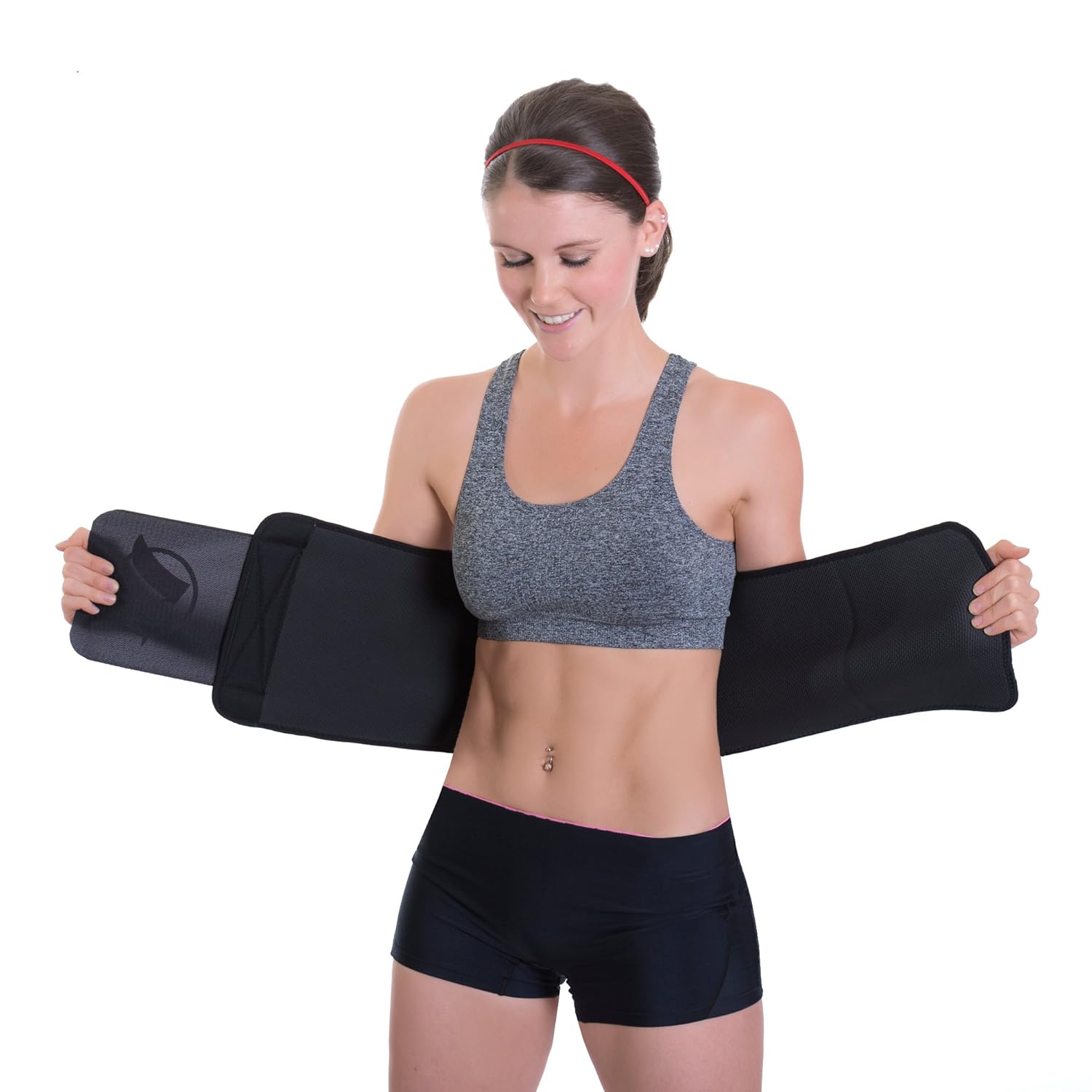 fitru waist trimmer weight loss ab belt for women & men