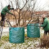 Newthinking 3 Pack Heavy Duty Garden Waste Bags 272 L Each with Handles and Hoop view 7