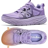 Women's Orthopedic Diabetic Wide Running Shoes: Comfortable Casual Arch Support Plantar Fasciitis Orthotic Sneakers, High Arch Swollen Work Tennis Sports Shoes for Foot and Heel Pain Relief