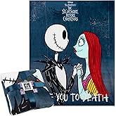 Disney Nightmare Before Christmas Blanket Fleece 59x51” Soft Bed Throw Sofa Couch Flannel Throw, Room Decor, Cozy, Warm Festive Gifts for Kids (Multi)