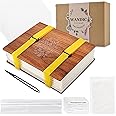 WANDIC Wooden Flower Press Kit with Instructions, 6 Layers A5 Flower Preservation Art Kit Dried Flower Craft Kit Plant Press Book for Gift DIY Art Craft Mother's Day Scrapbook Decor