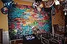 Amazon.com : Mohoo 7x5FT Colorful Brick Wall Silk