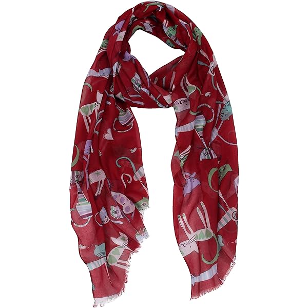 GreaterGood Northern Lights Cotton Scarf Bold Colorful
