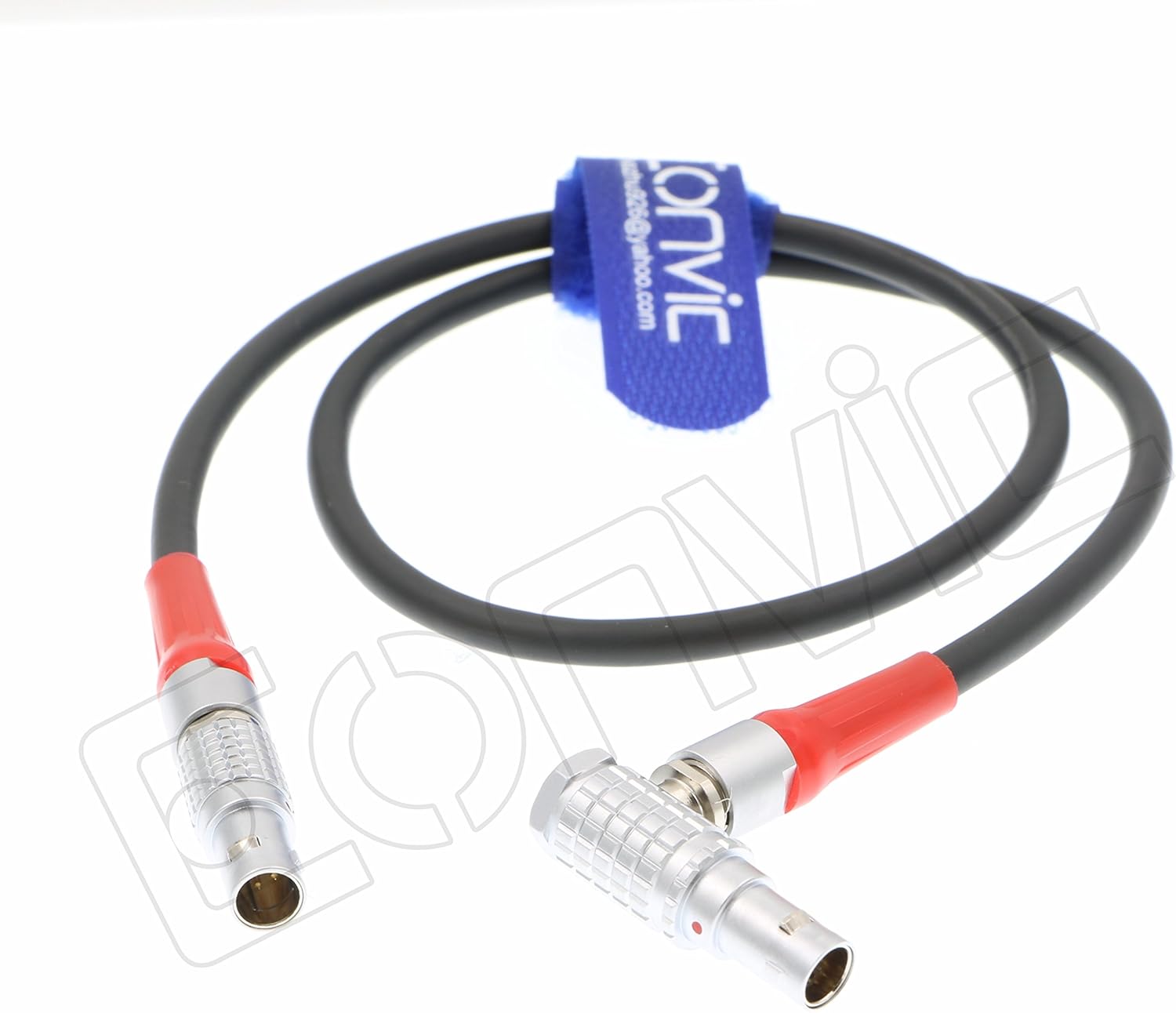 Eonvic Right Angle to Straight 4 Pin Male LBUS FIZ Cable For force Lens camera