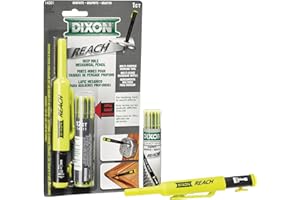 Dixon 14301 Reach Deep Hole Mechanical Pencil with Lead Refills, 2 Piece Set