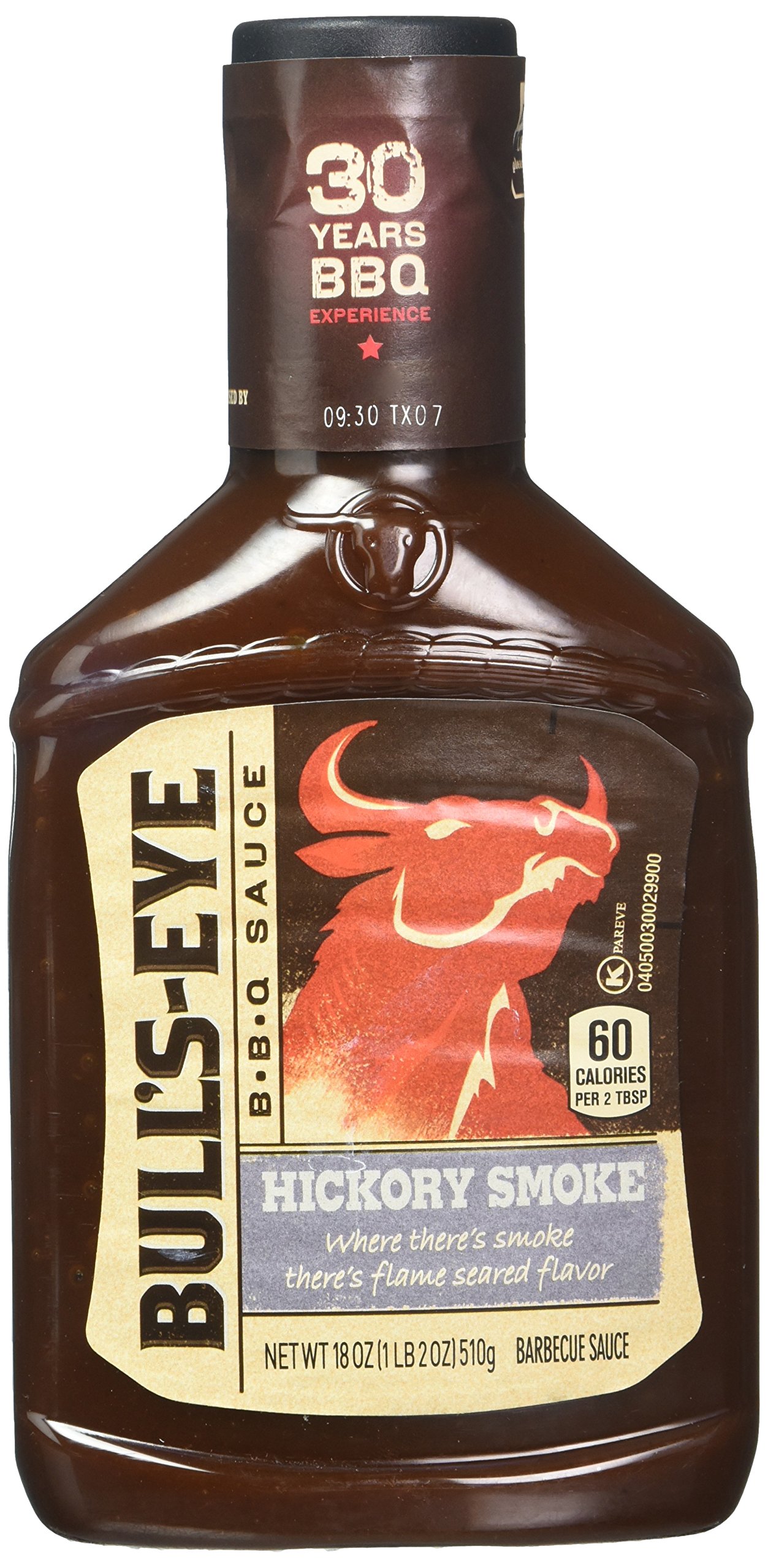 Bull'sEye, BBQ Sauces, 18oz Bottle (Pack of 3) (Choose
