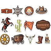 Western Cowboy Cutouts Paper Cutout Western Themed Cut-Outs Cowboyss Cutouts Wild West Bulletin Board Paper Cowboys Cutoutss for Bulletin Board Decor Party Wild Themeds Party Supplies