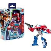 Transformers Toy EarthSpark Deluxe Class Optimus Prime Action Figure (12.5 cm), Robot Toy for Children from 6