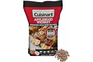 Cuisinart Premium Applewood Whiskey BBQ Smoking Pellets - 20 lb Bag