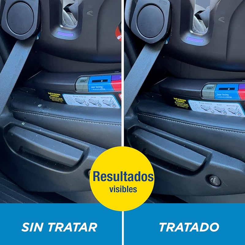 Limpia Tapicerías Cuero Coche - Limpia,Nutre y Repele Manchas -300ml