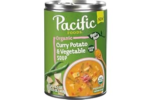 Pacific Foods Organic Curry Potato and Vegetable Soup, 16.3 oz Can