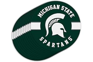 P. GRAHAM DUNN Michigan State University School 4 x 4 Paperboard Coasters Pack of 12