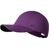 GADIEMKENSD Women's Race Day Running Cap Performance Mesh Hat - Excellent Ventilation, Lightweight, Reflective Safety