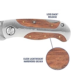 Sheffield 12115 Folding Utility Knife, Quick-Change