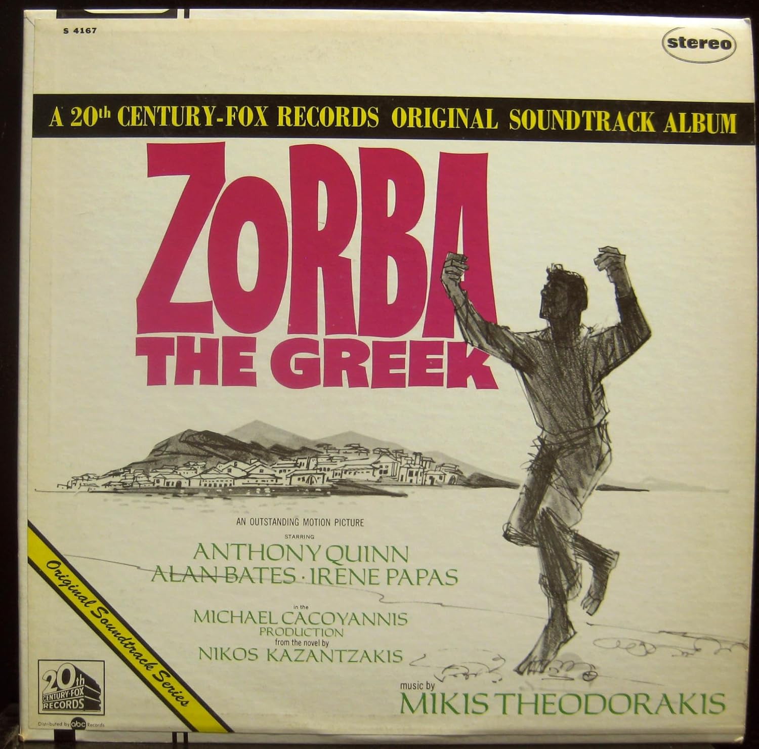 record ZORBA ORIGINAL SOUNDTRACK THE vinyl GREEK