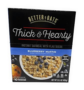 Better Oats, Blueberry Muffin Instant Oats