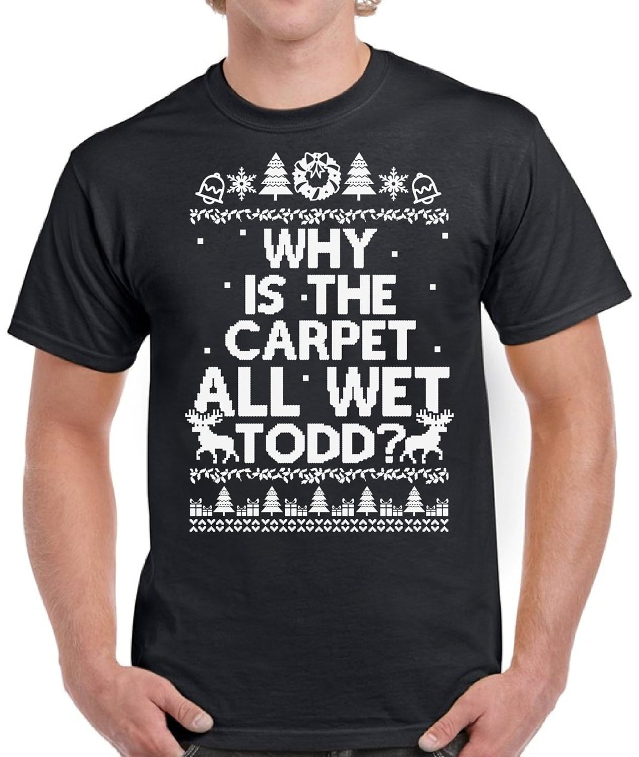 Amazon Com Ugly Christmas Sweater Co Christmas Men S Shirt