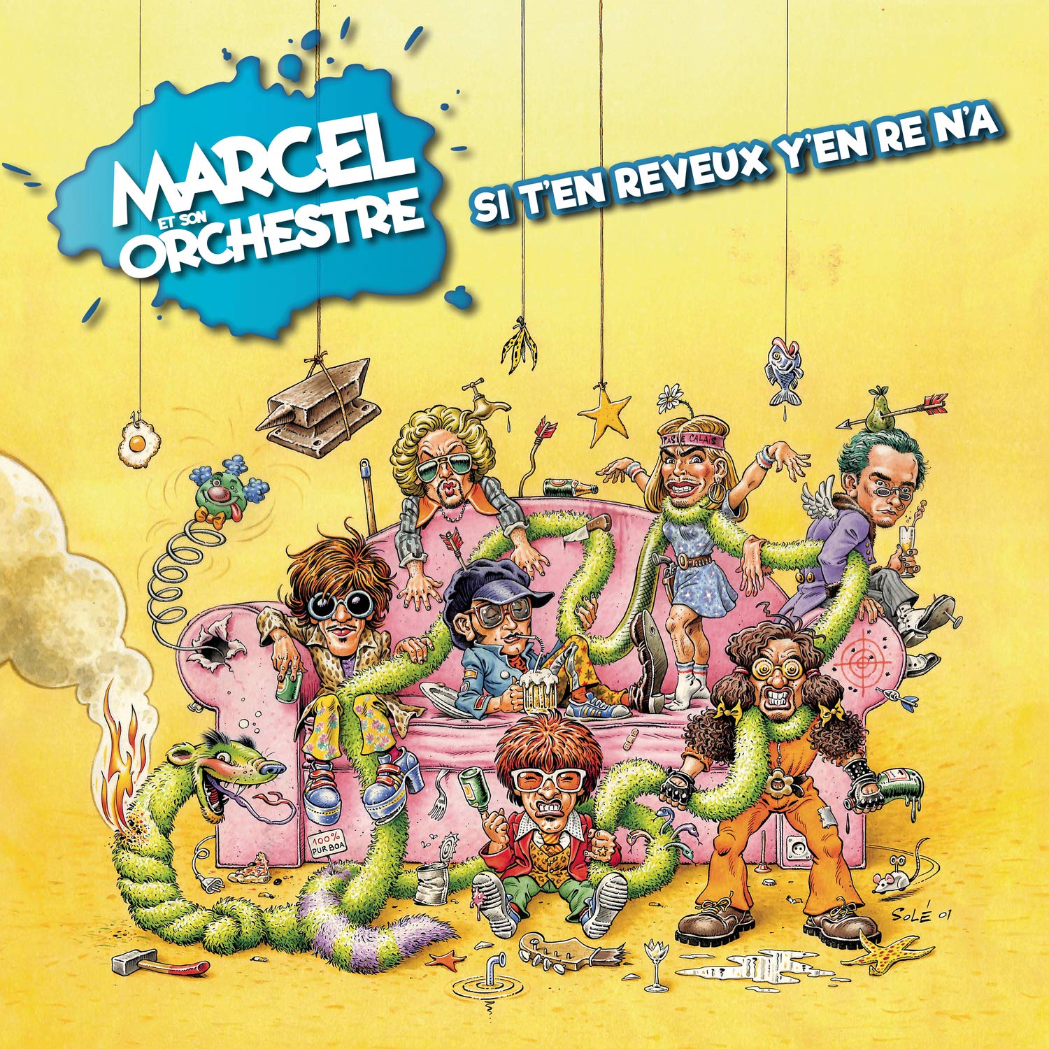Si T En Reveux Y En Rena Si T'en Reveux, Y'en Re N'a : Marcel et Son Orchestre: Amazon.es: CDs y