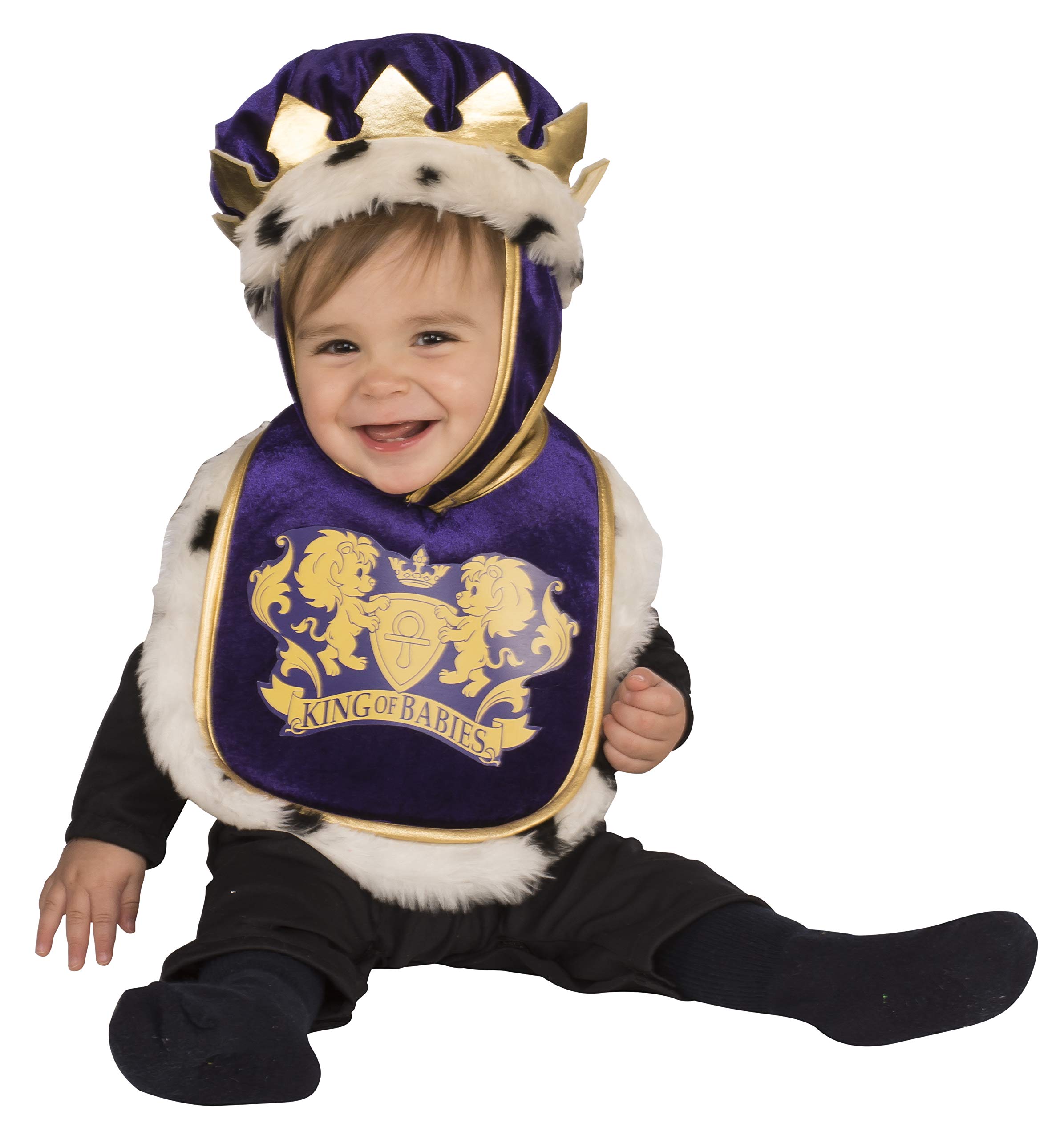 Rubies 510515 Bib with King Hat