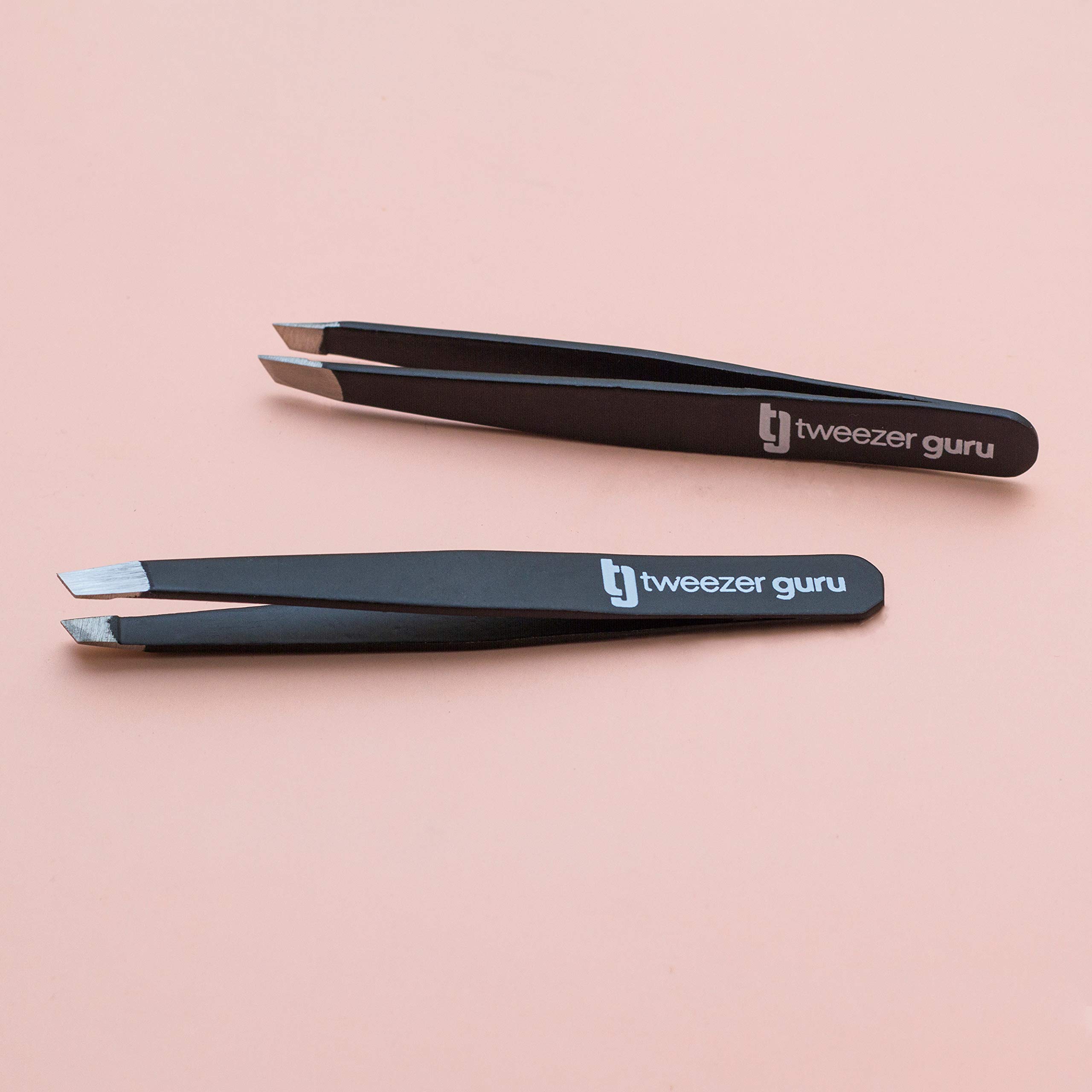 Slant Tweezers Tweezer Guru Professional Stainless Steel Slant Tip